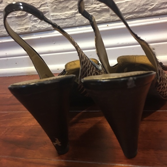 Suede lézard very stylish with a brown bow - Picture 3 of 6